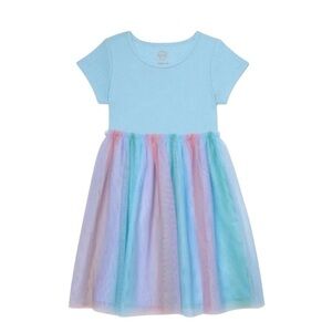 New Wonder Nation Girls Short Sleeve Tutu Dress Size 18 XXL NWT